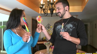 Yassmine showed us say no to first-class candy this babe had