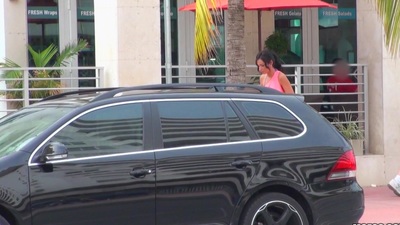 Efficacious Amber Cox takes hose down doggystyle